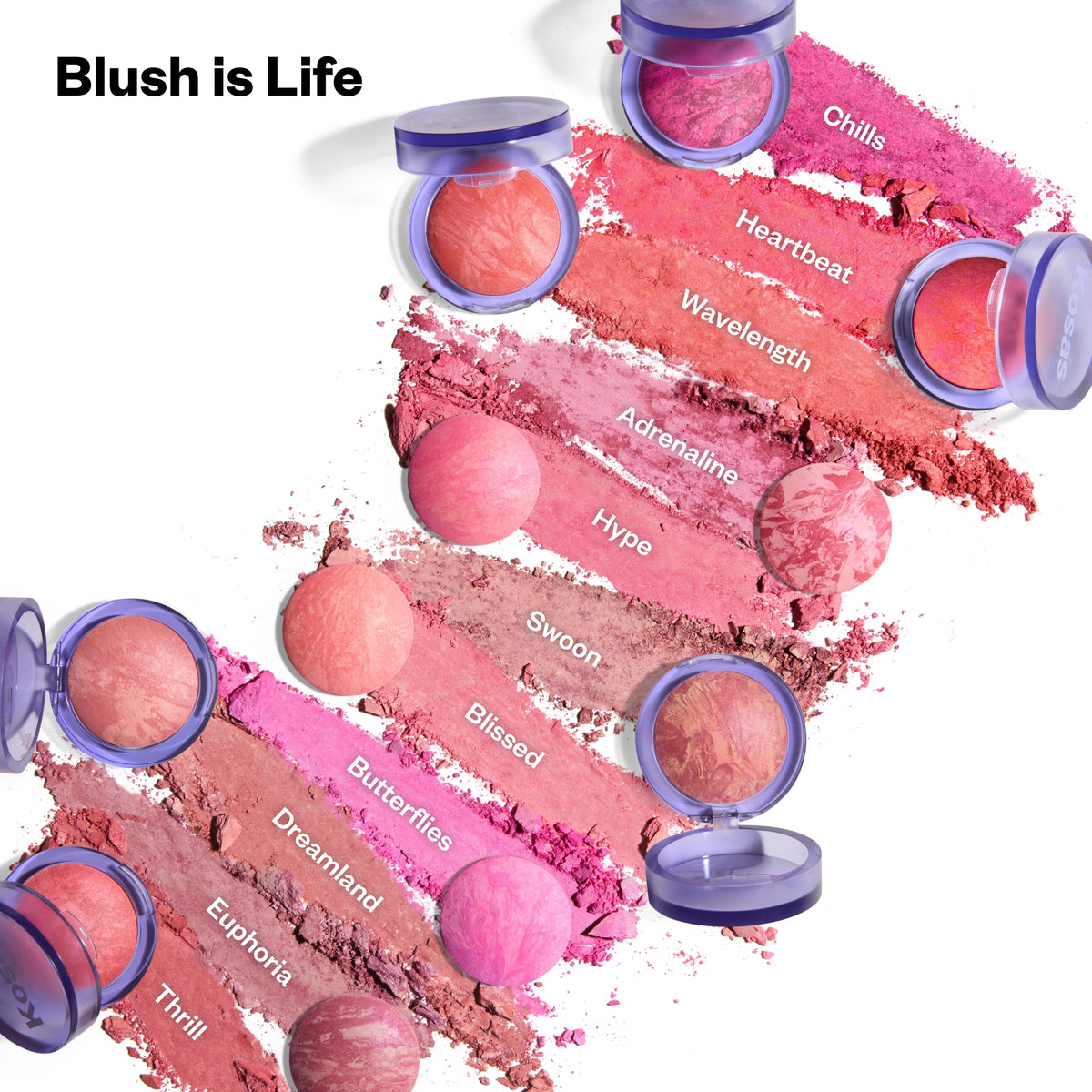 Blush Is Life Shade Swatches